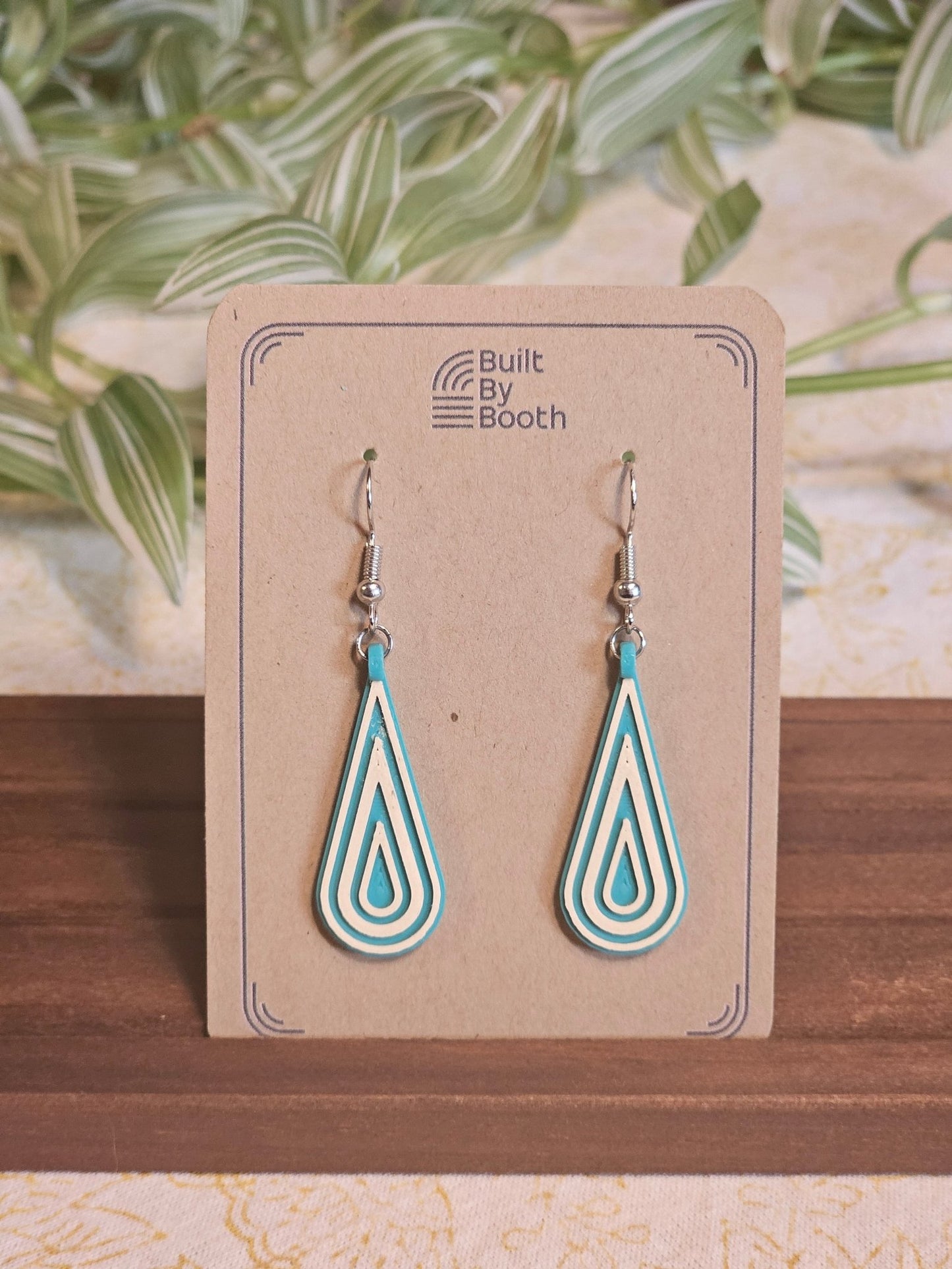 Dangle Earrings - Droplet - Built By Booth
