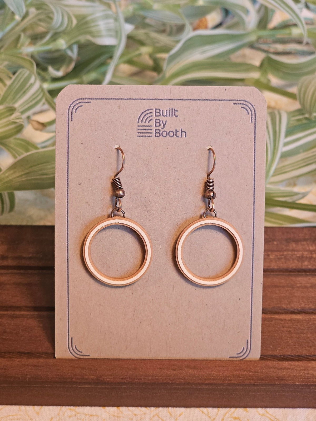 Dangle Earrings - Single Ring - Built By Booth