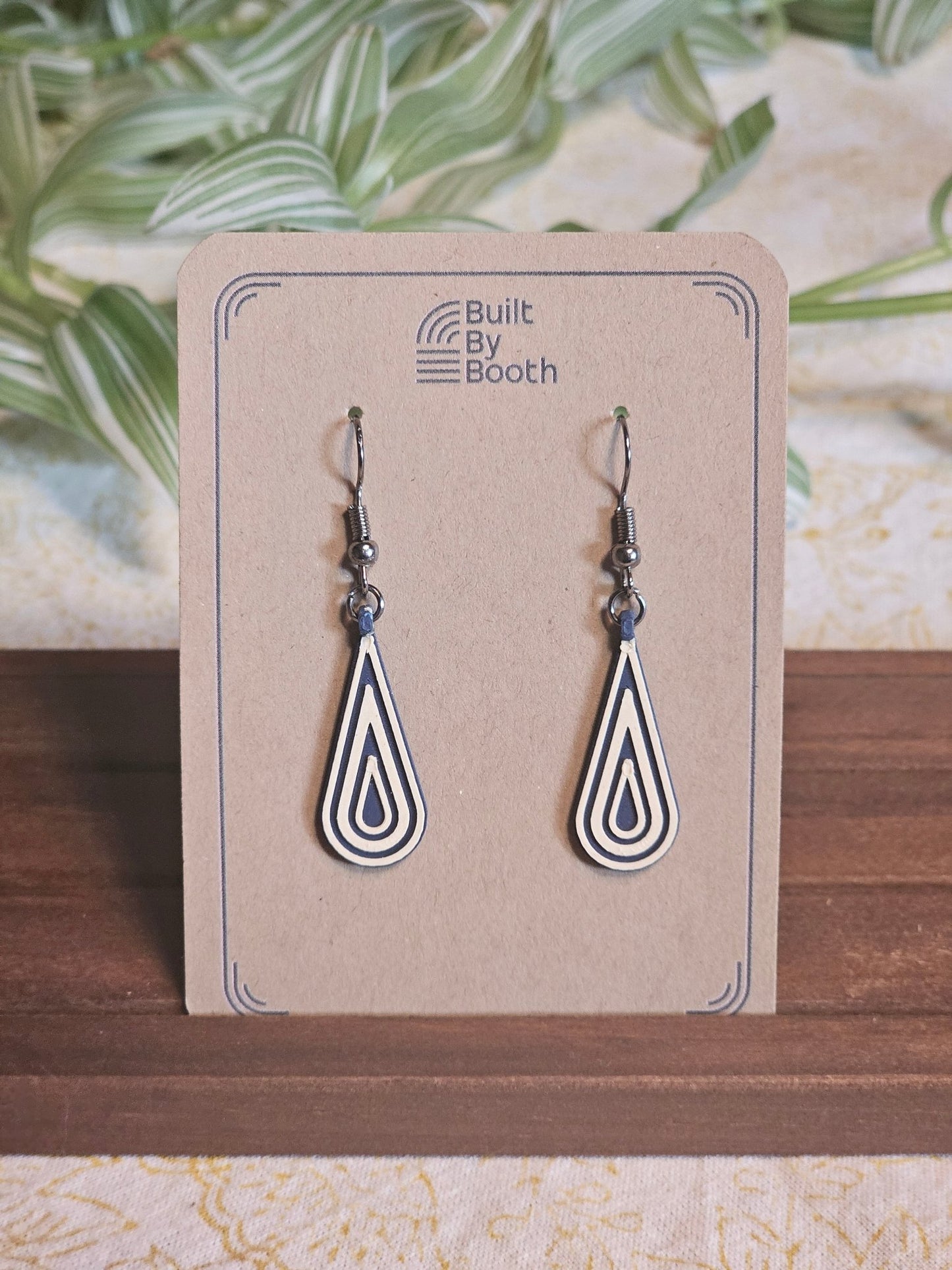 Dangle Earrings - Small Droplet - Built By Booth