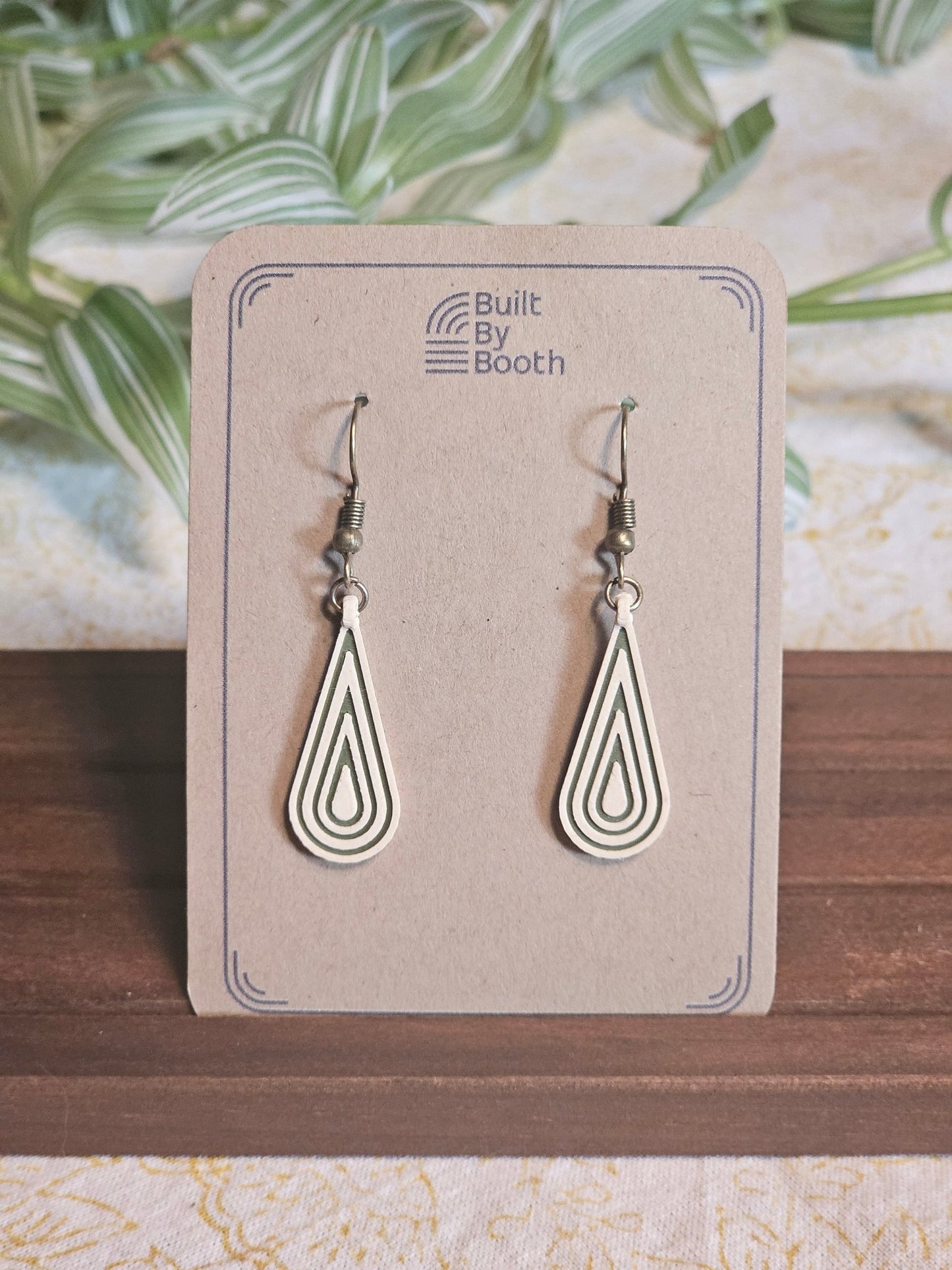 Dangle Earrings - Small Droplet - Built By Booth