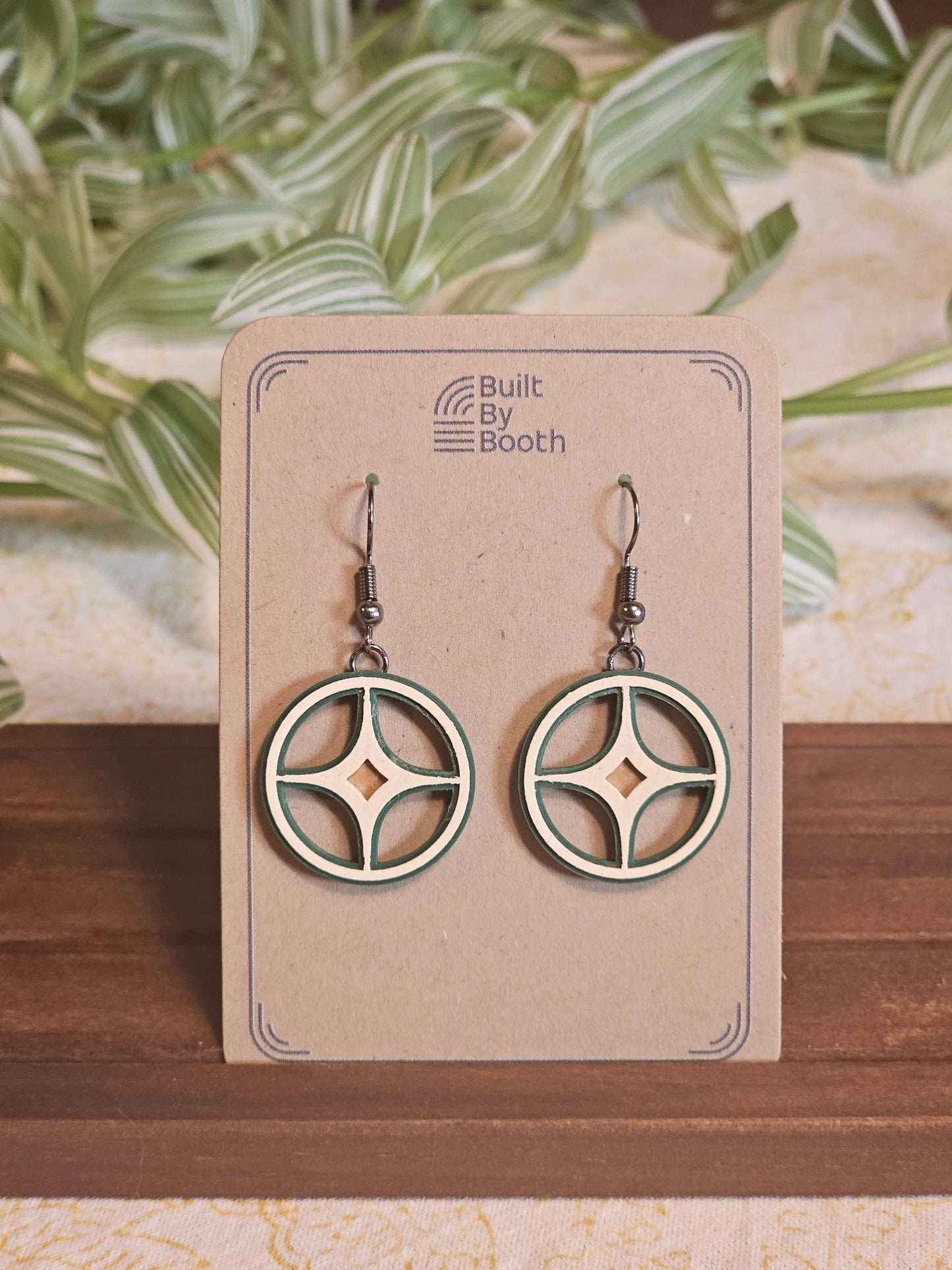 Dangle Earrings - Starburst 3 - Color - Built By Booth