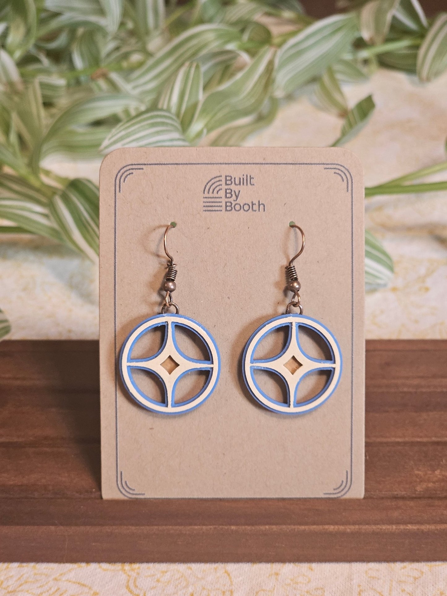 Dangle Earrings - Starburst 3 - Color - Built By Booth