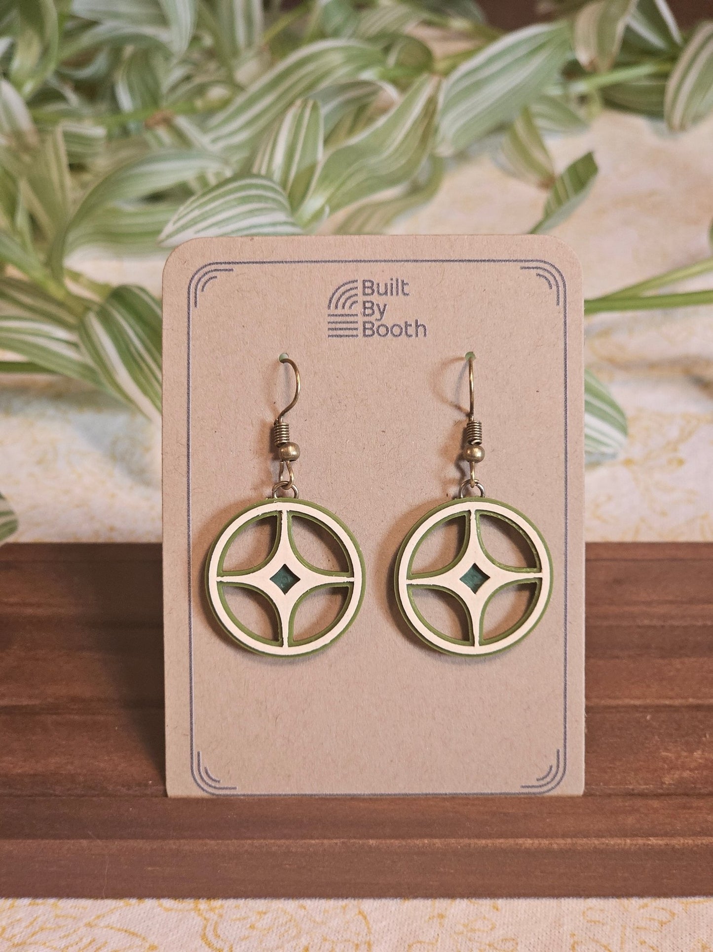 Dangle Earrings - Starburst 3 - Color - Built By Booth