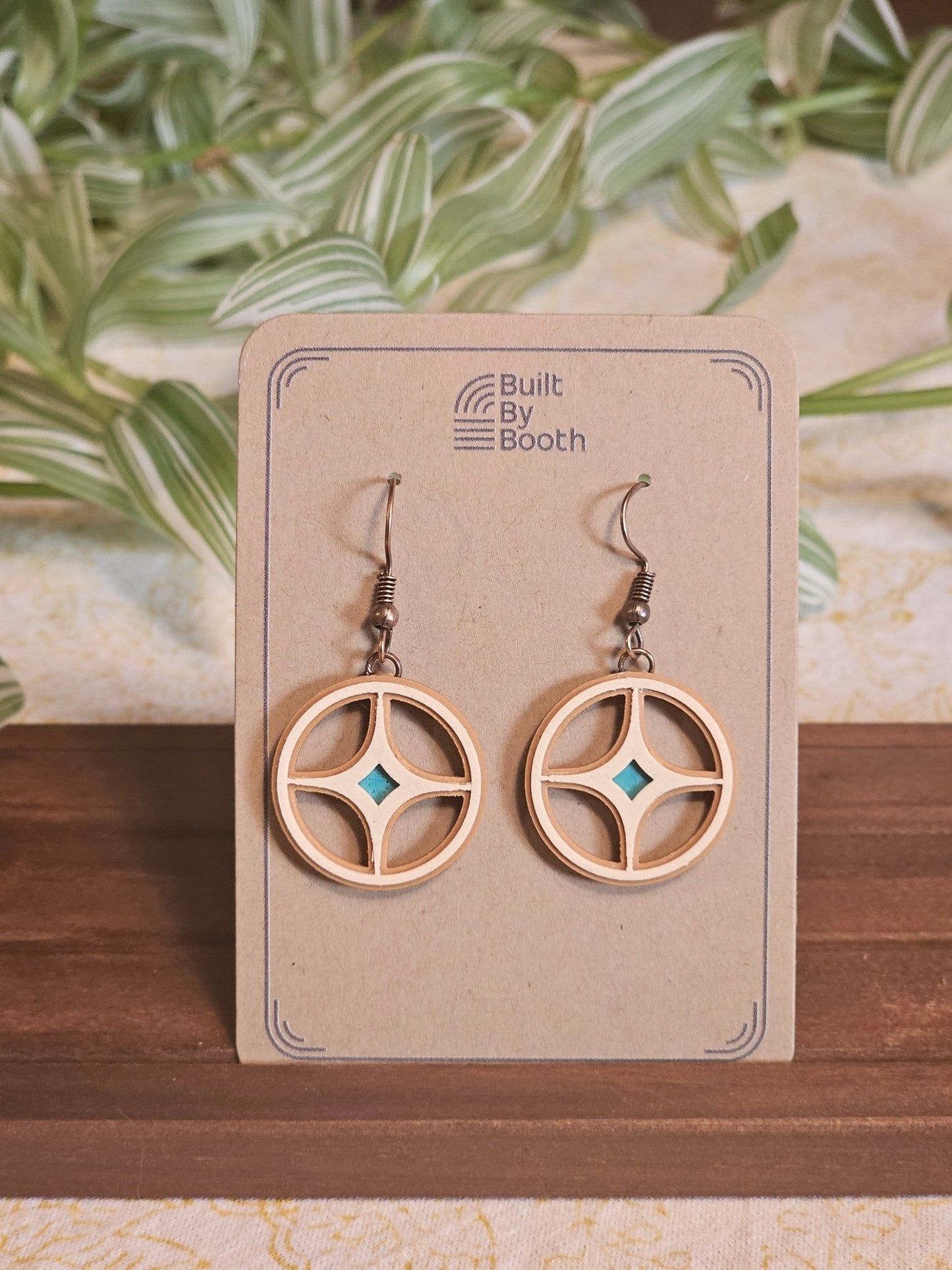 Dangle Earrings - Starburst 3 - Color - Built By Booth