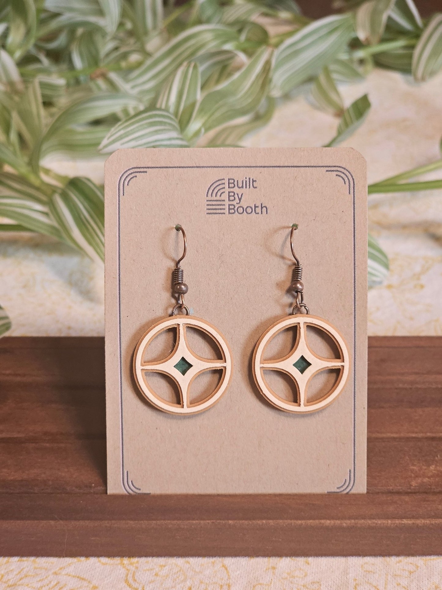 Dangle Earrings - Starburst 3 - Color - Built By Booth