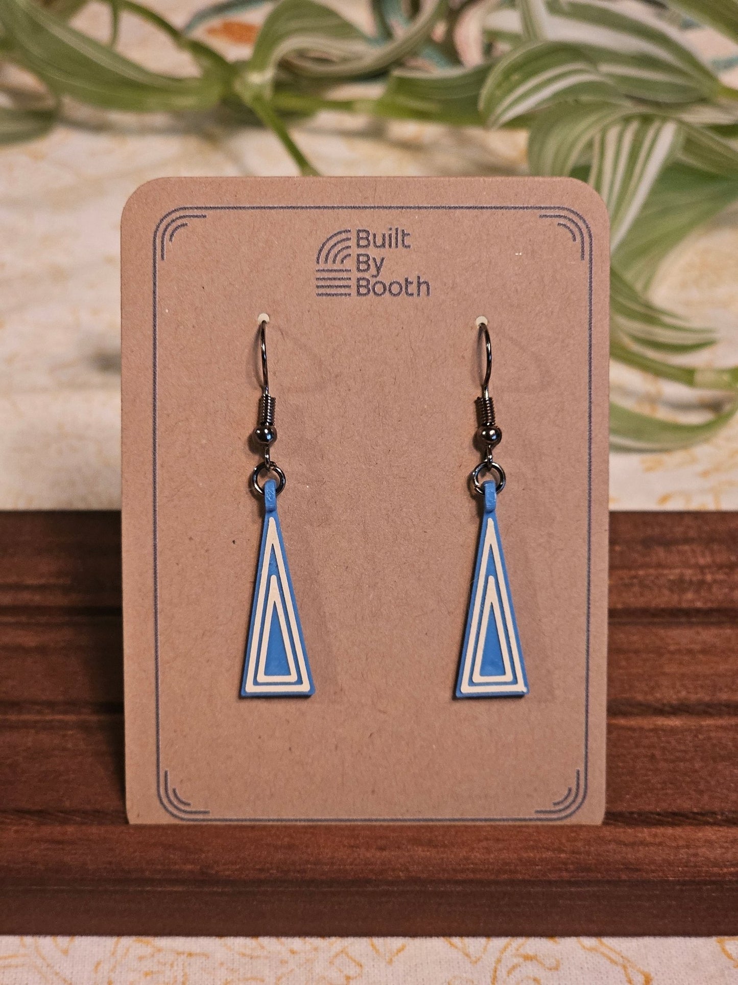Dangle Earrings - Triangle Drop - Built By Booth