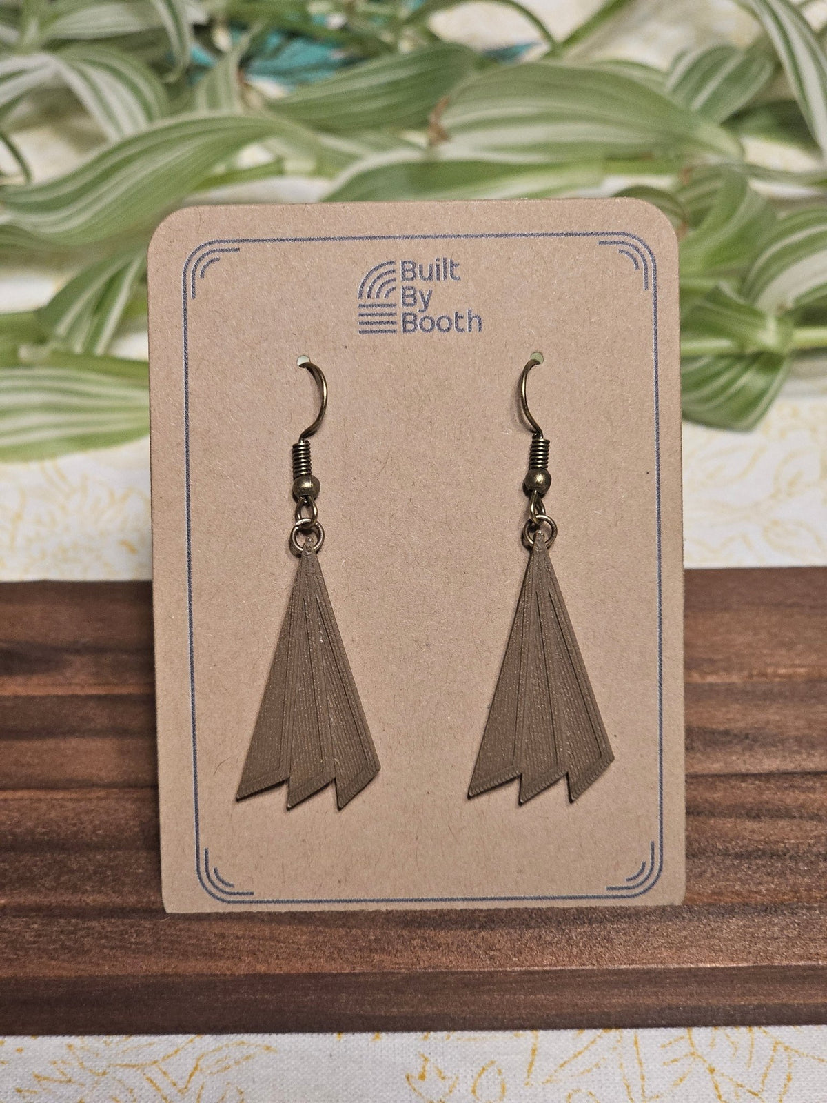 Dangle Earrings - Triple Fold - Built By Booth