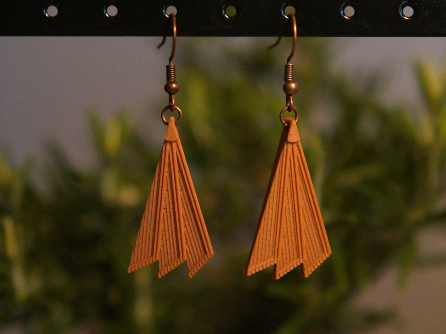 Dangle Earrings - Triple Fold - Built By Booth