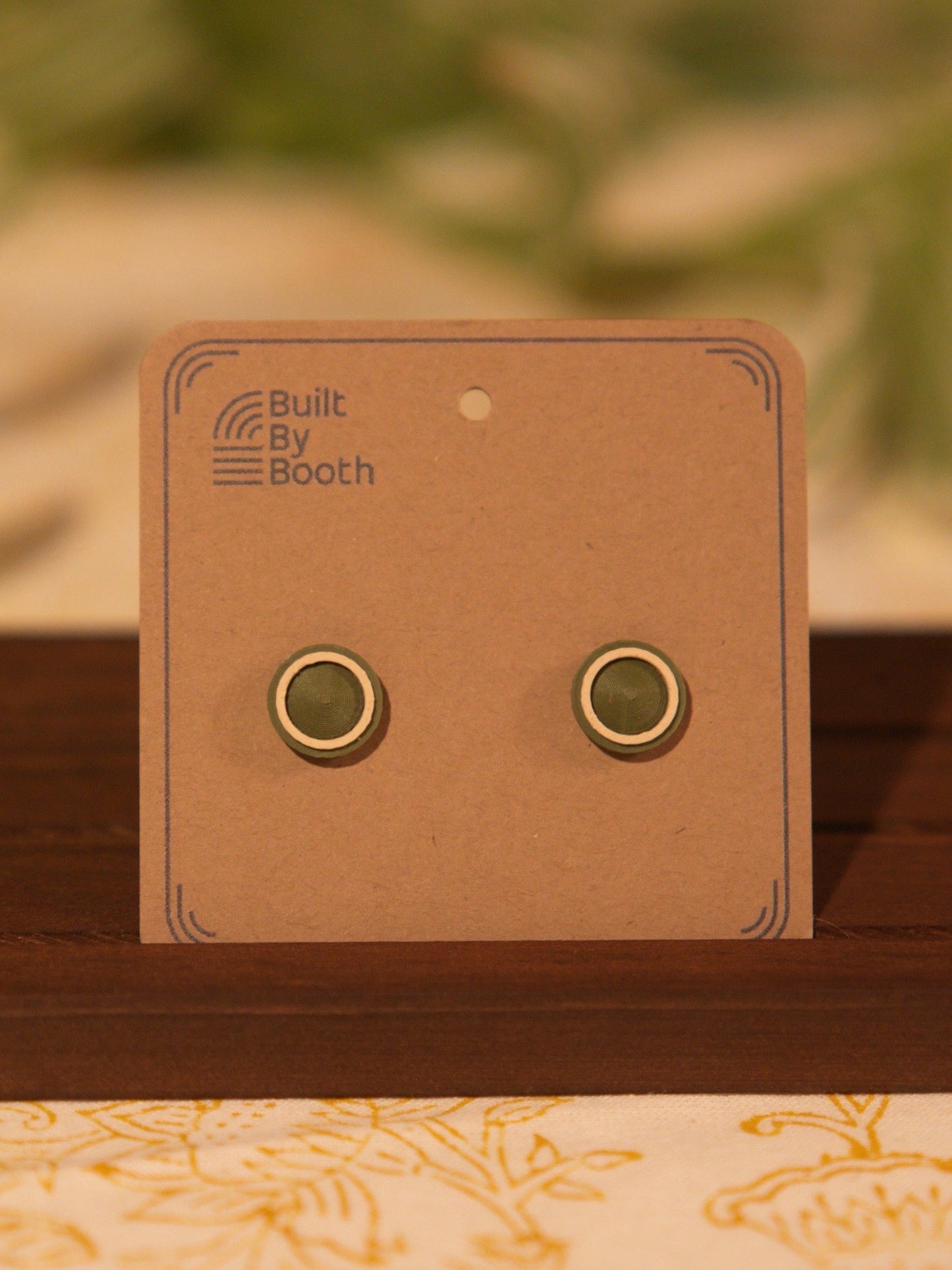 Stud Earrings - 11mm Ring Rise - Built By Booth