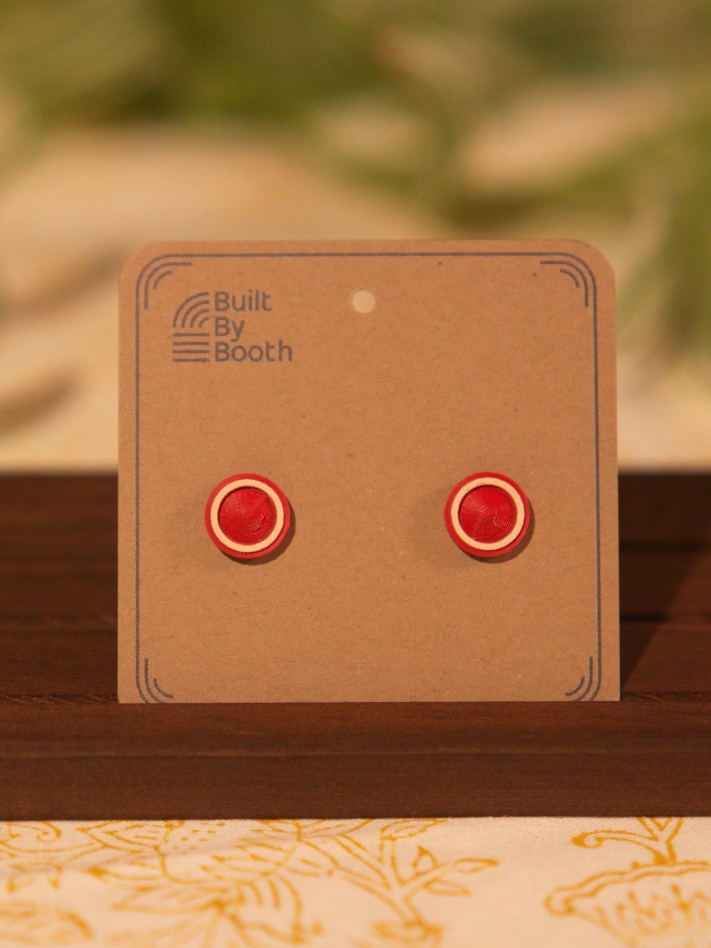 Stud Earrings - 11mm Ring Rise - Built By Booth