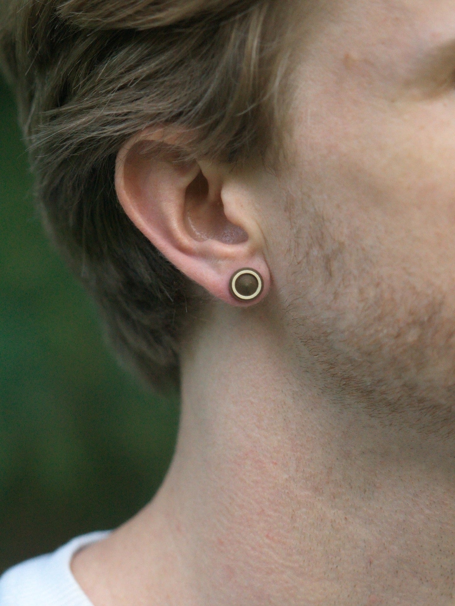 Stud Earrings - 11mm Ring Rise - Built By Booth