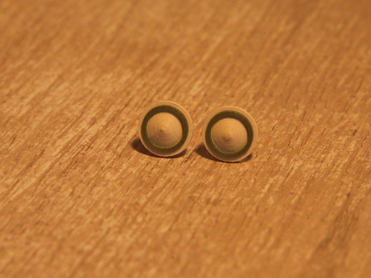 Stud Earrings - 11mm Ring Rise - Built By Booth