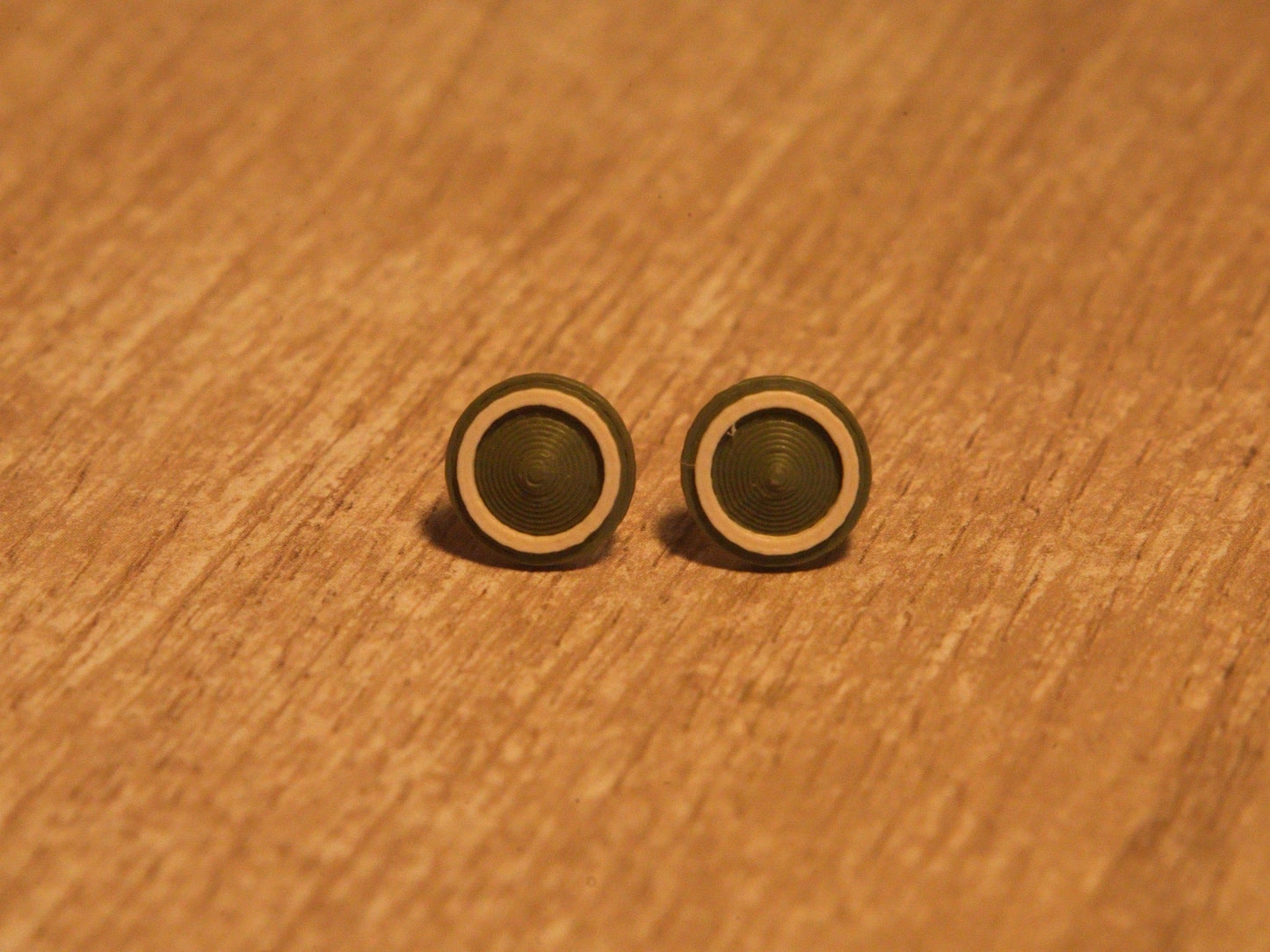 Stud Earrings - 11mm Ring Rise - Built By Booth