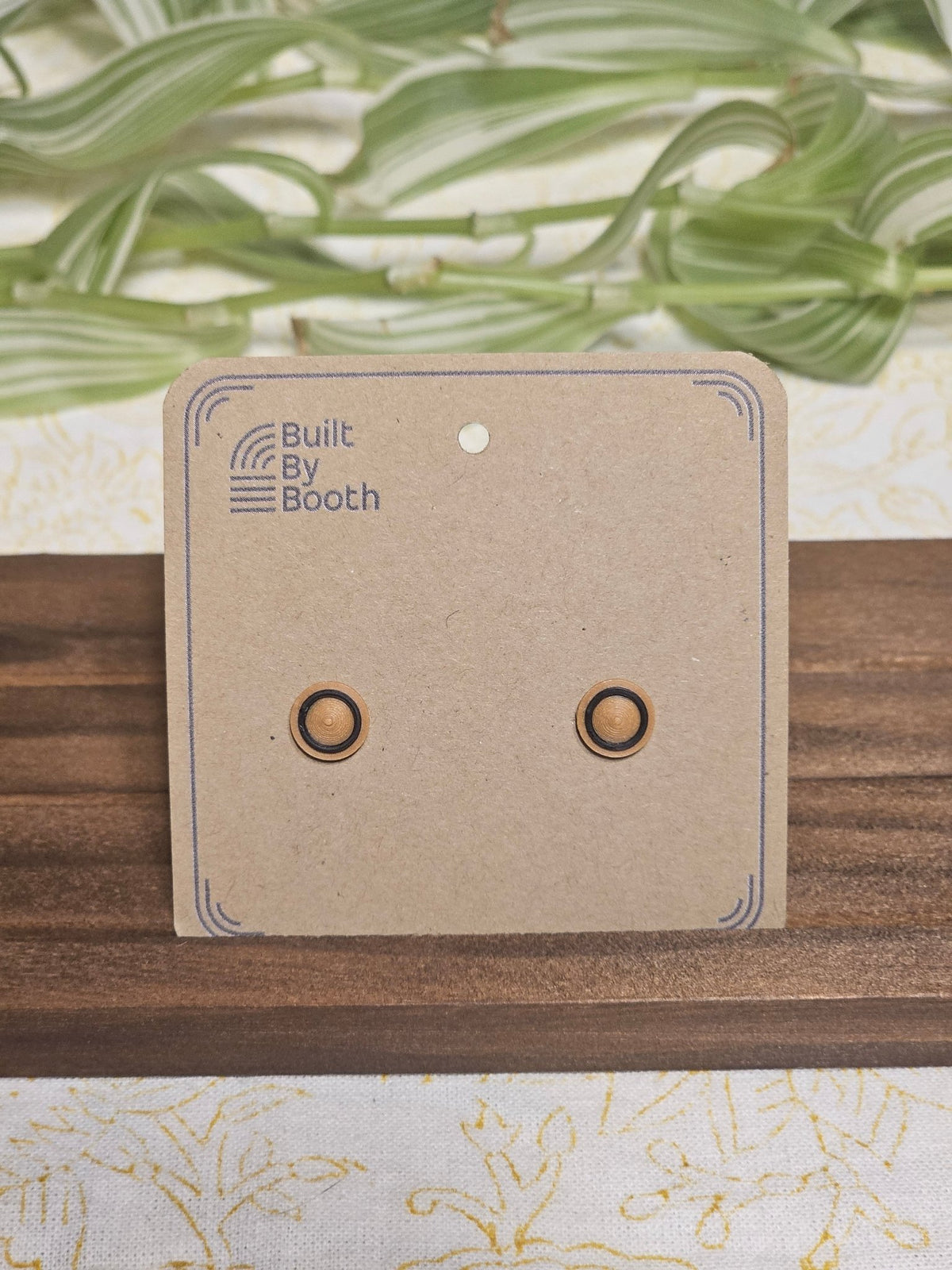 Stud Earrings - 8mm Ring Rise - Built By Booth