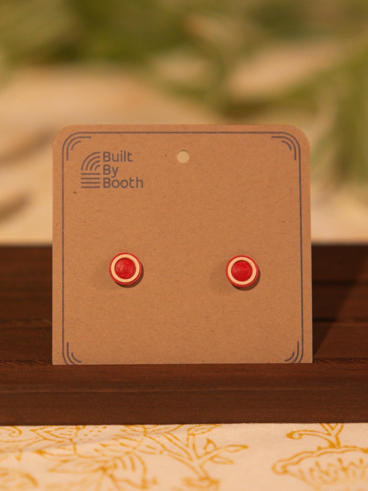 Stud Earrings - 8mm Ring Rise - Built By Booth