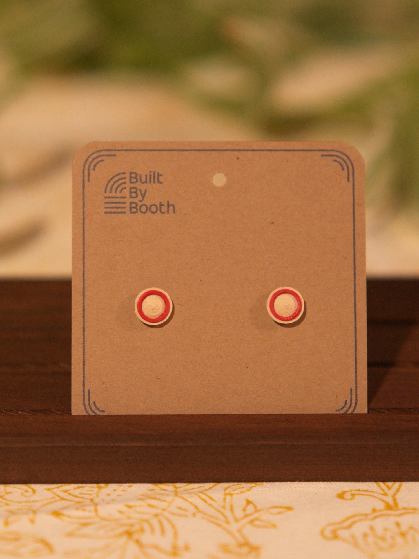 Stud Earrings - 8mm Ring Rise - Built By Booth