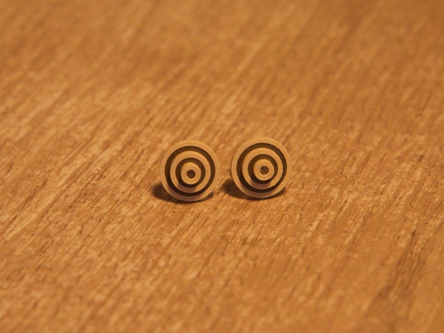 Stud Earrings - Cinnamon Roll - Built By Booth