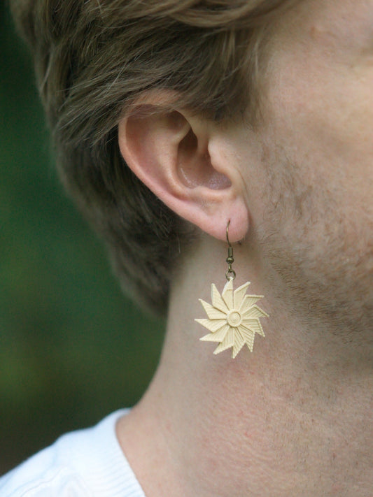 Dangle Earrings - Pinwheel