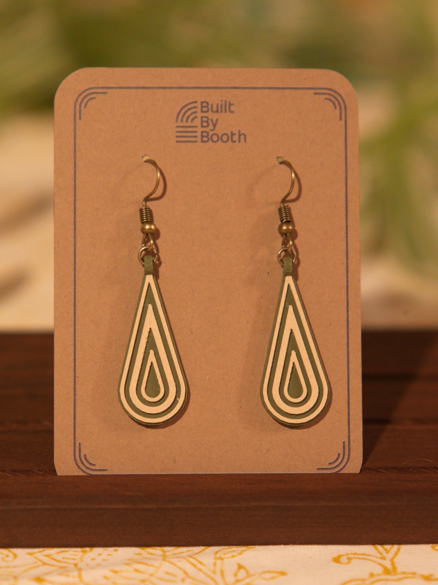 Dangle Earrings - Droplet - Built By Booth