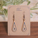 Dangle Earrings - Droplet 3 - Color - Built By Booth
