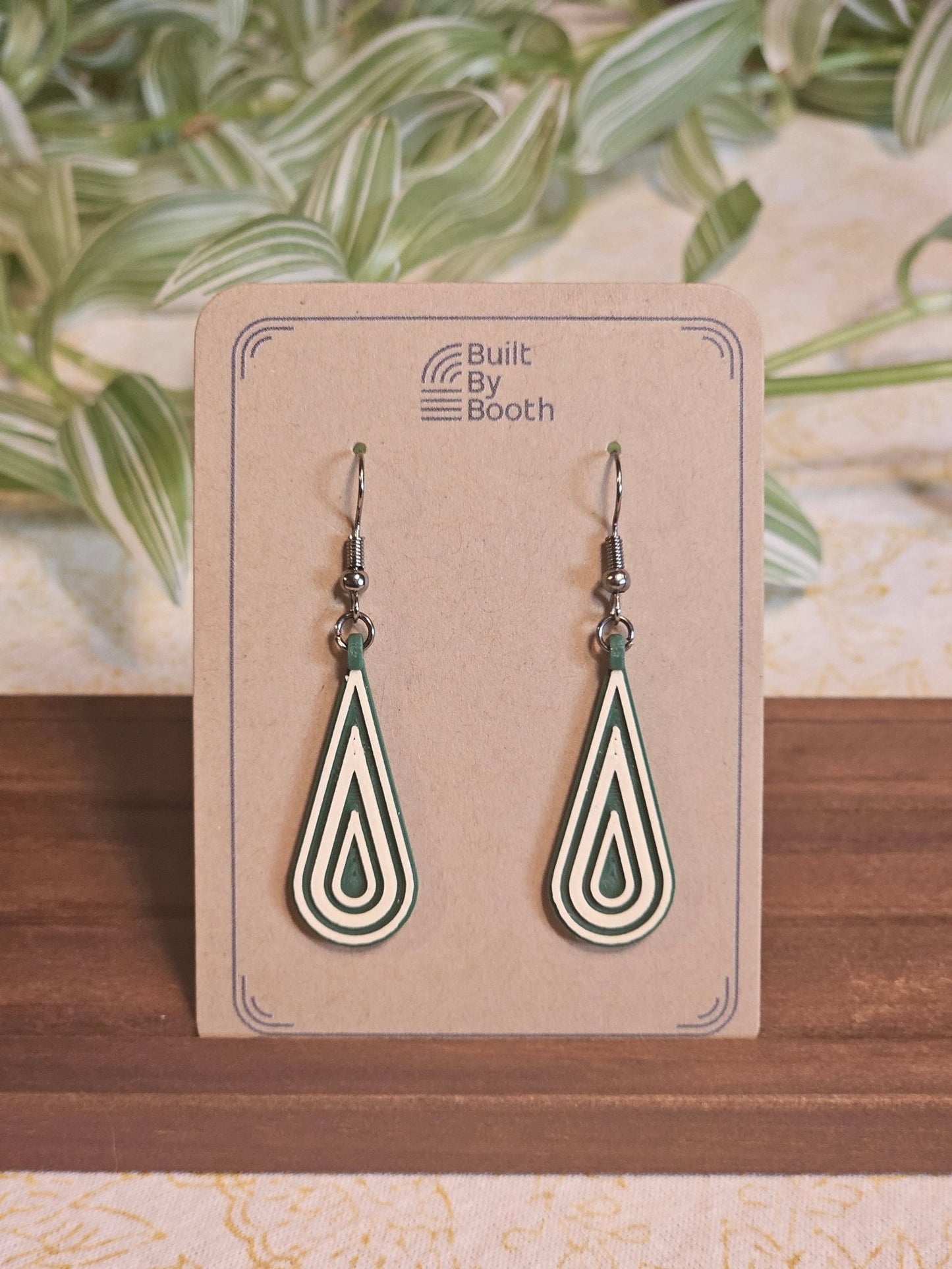 Dangle Earrings - Droplet - Built By Booth