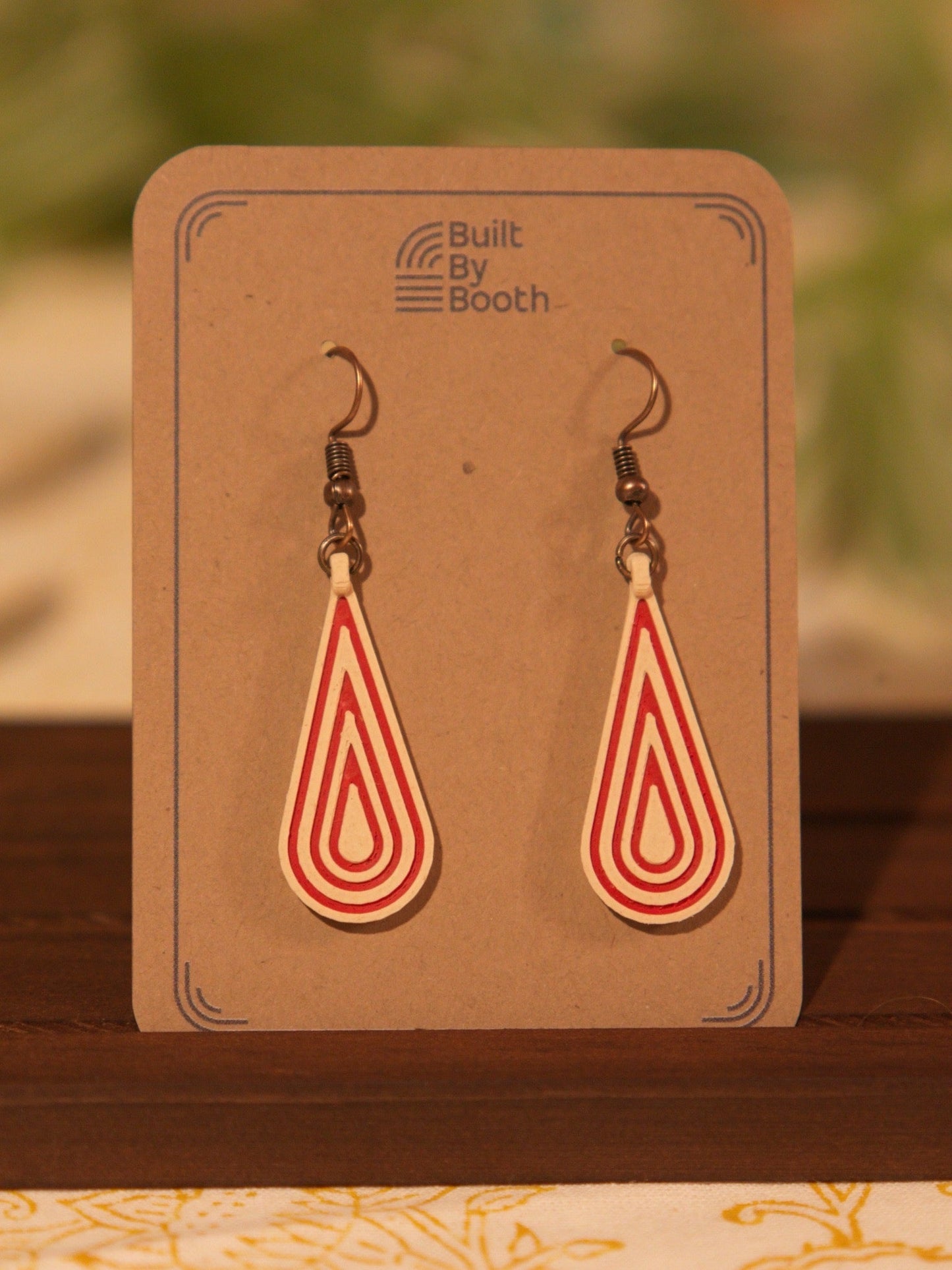 Dangle Earrings - Droplet - Built By Booth