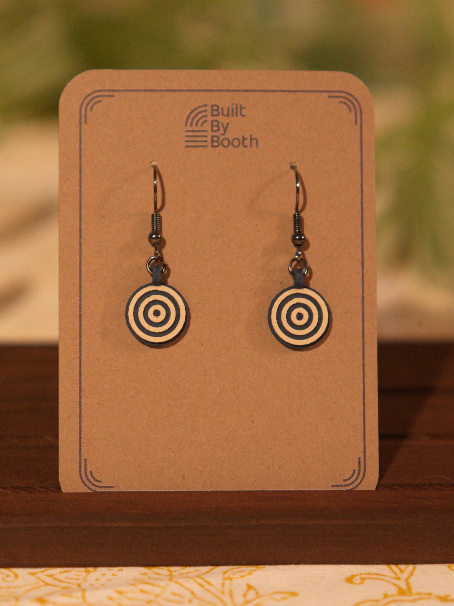 Dangle Earrings - Hanging Target - Built By Booth