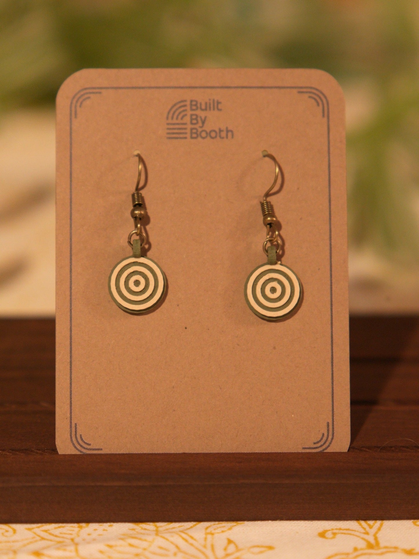Dangle Earrings - Hanging Target - Built By Booth