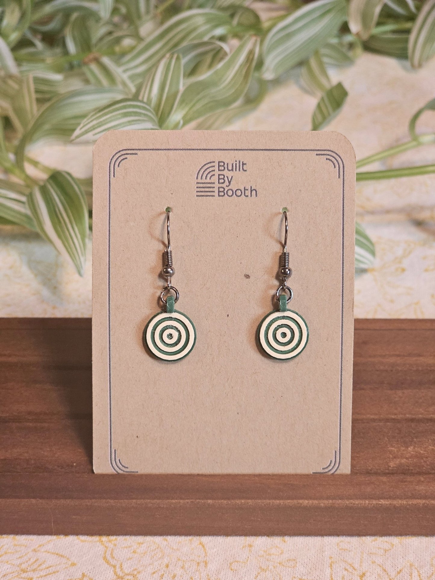 Dangle Earrings - Hanging Target - Built By Booth