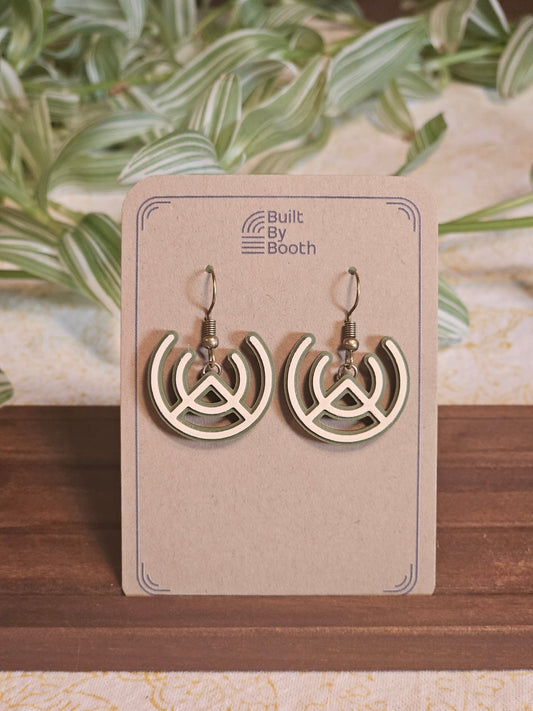 Dangle Earrings - Hung Rings - Built By Booth