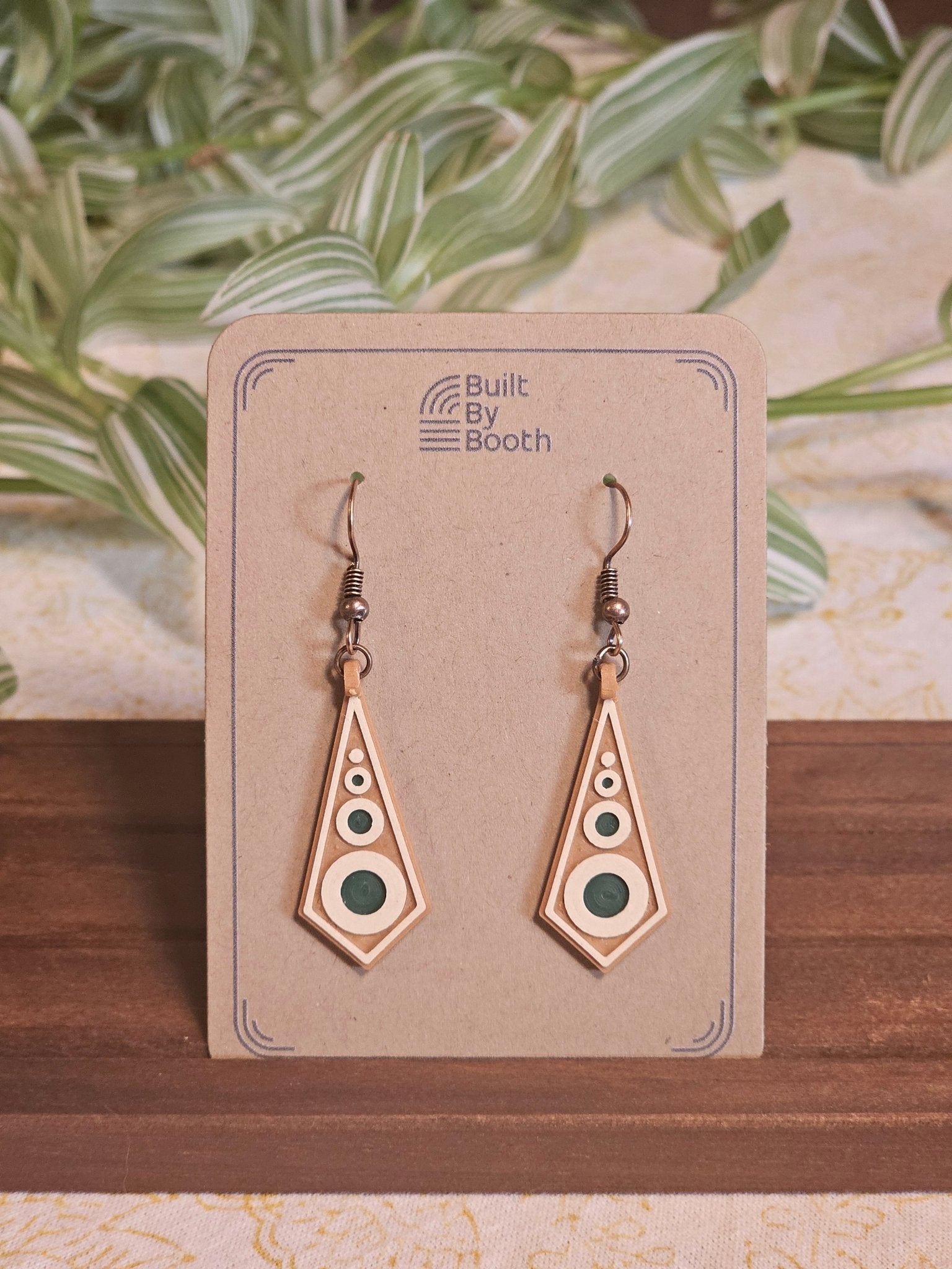 Dangle Earrings - Orbit Drop 3 - Color - Built By Booth