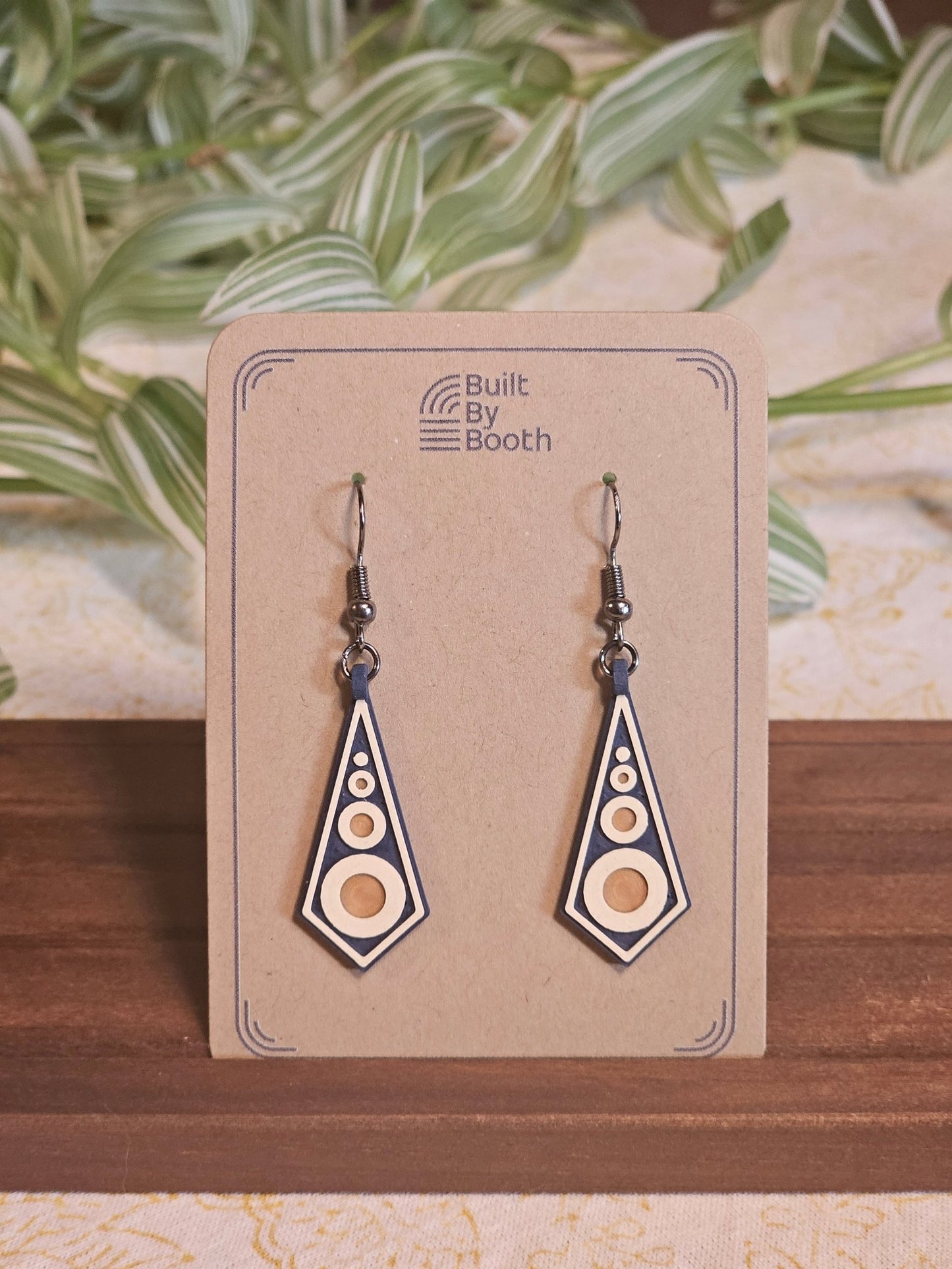 Dangle Earrings - Orbit Drop 3 - Color - Built By Booth