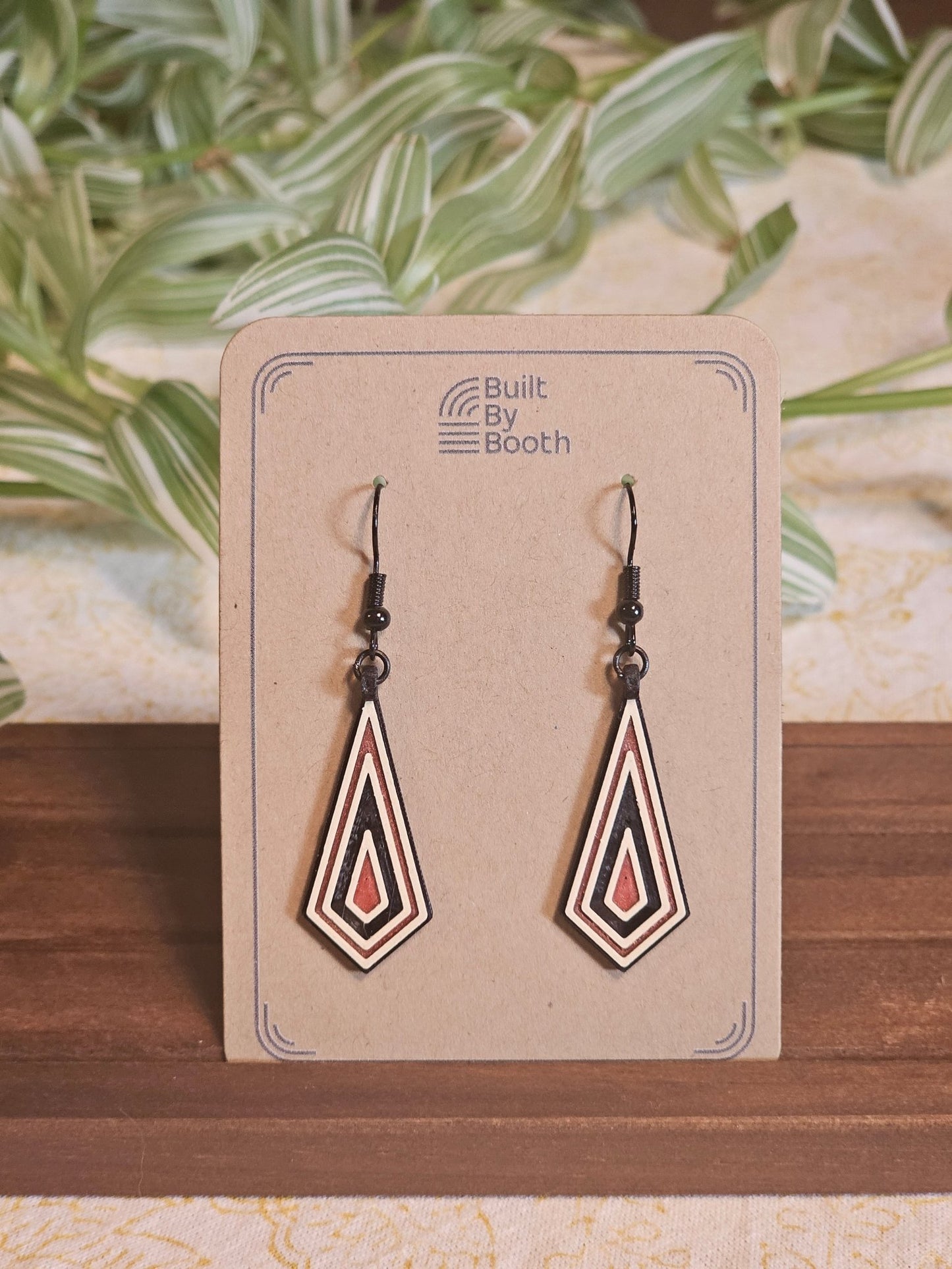 Dangle Earrings - Pinnacle 3 - Color - Built By Booth