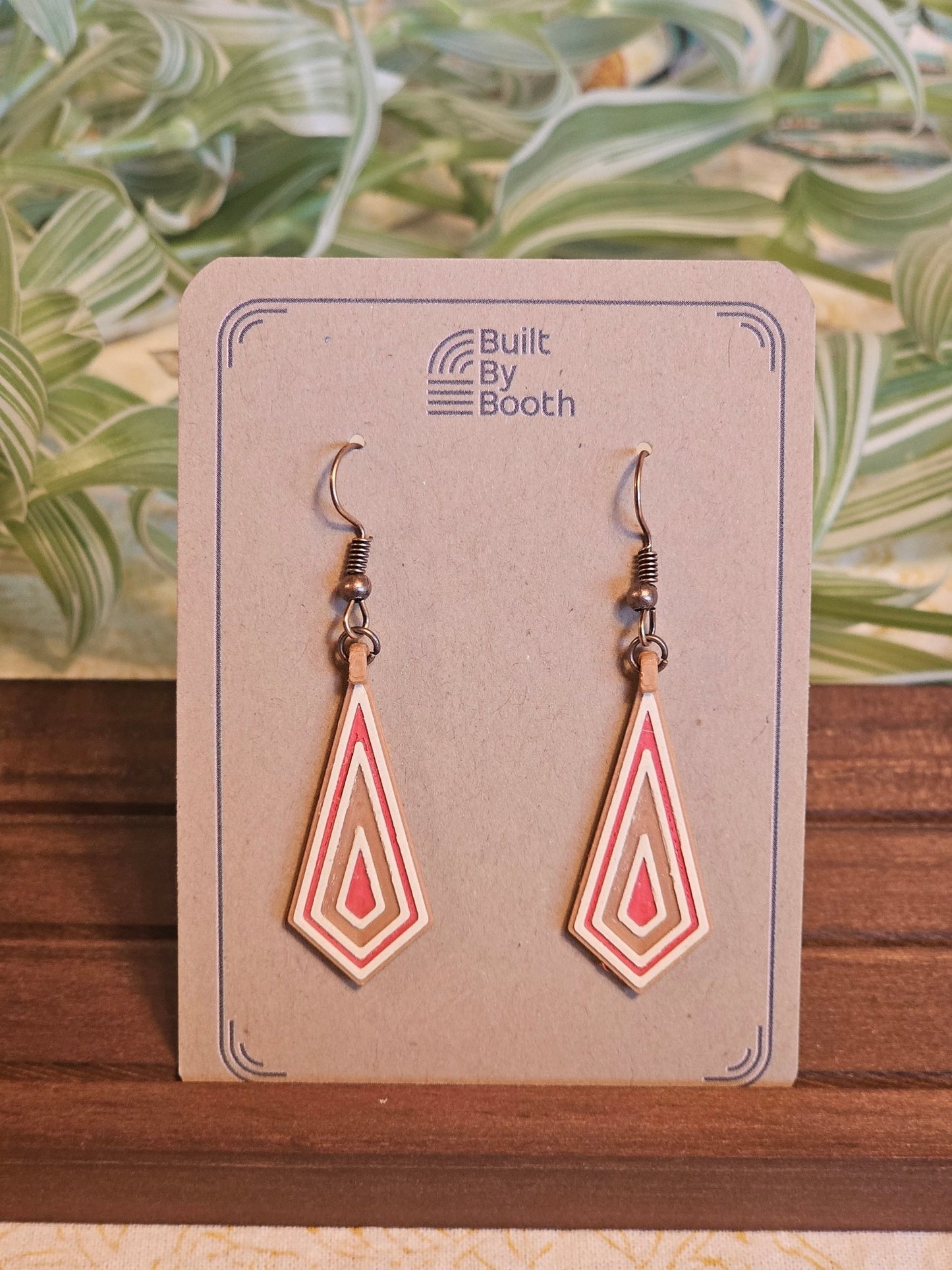Dangle Earrings - Pinnacle 3 - Color - Built By Booth