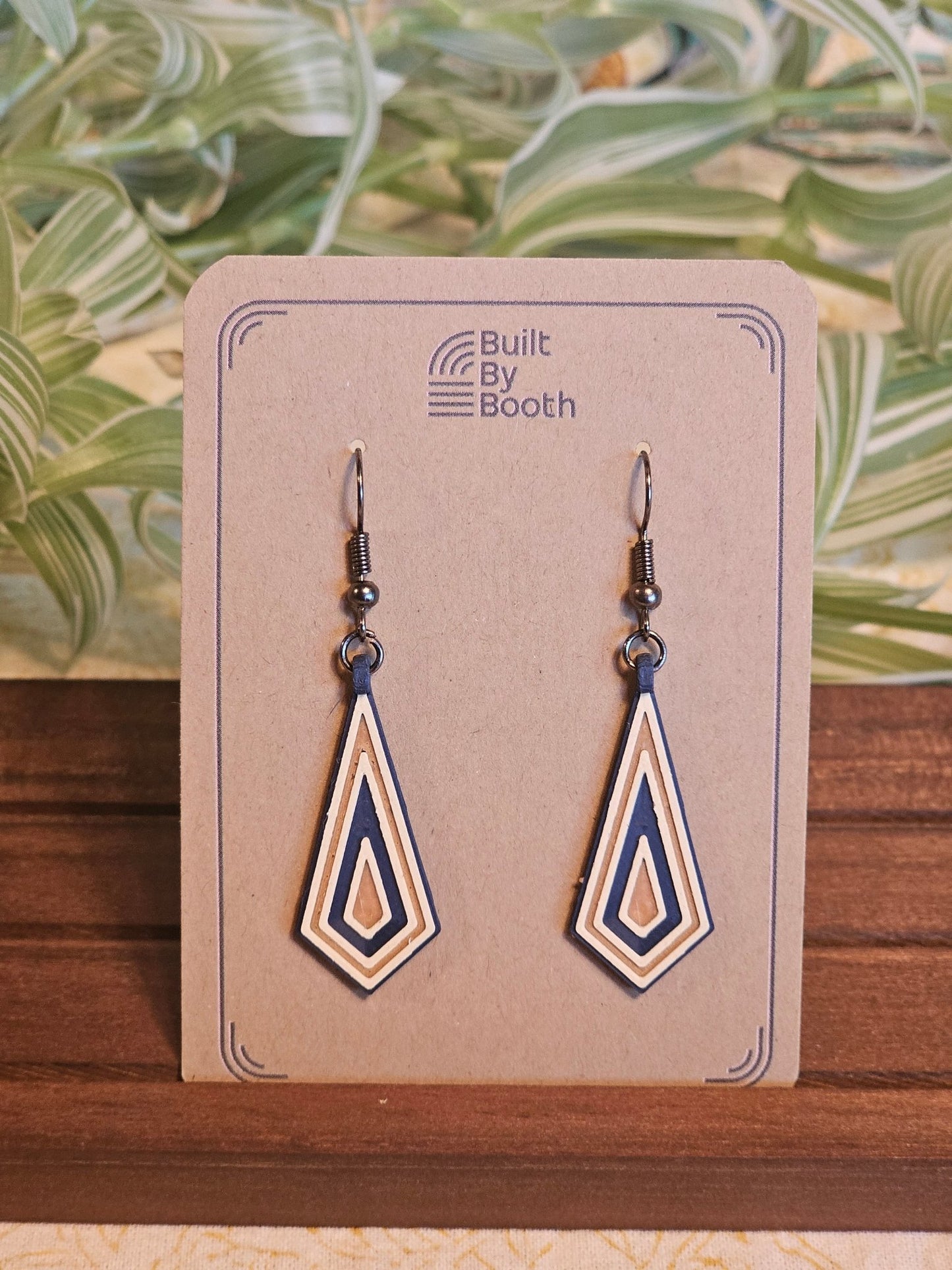 Dangle Earrings - Pinnacle 3 - Color - Built By Booth