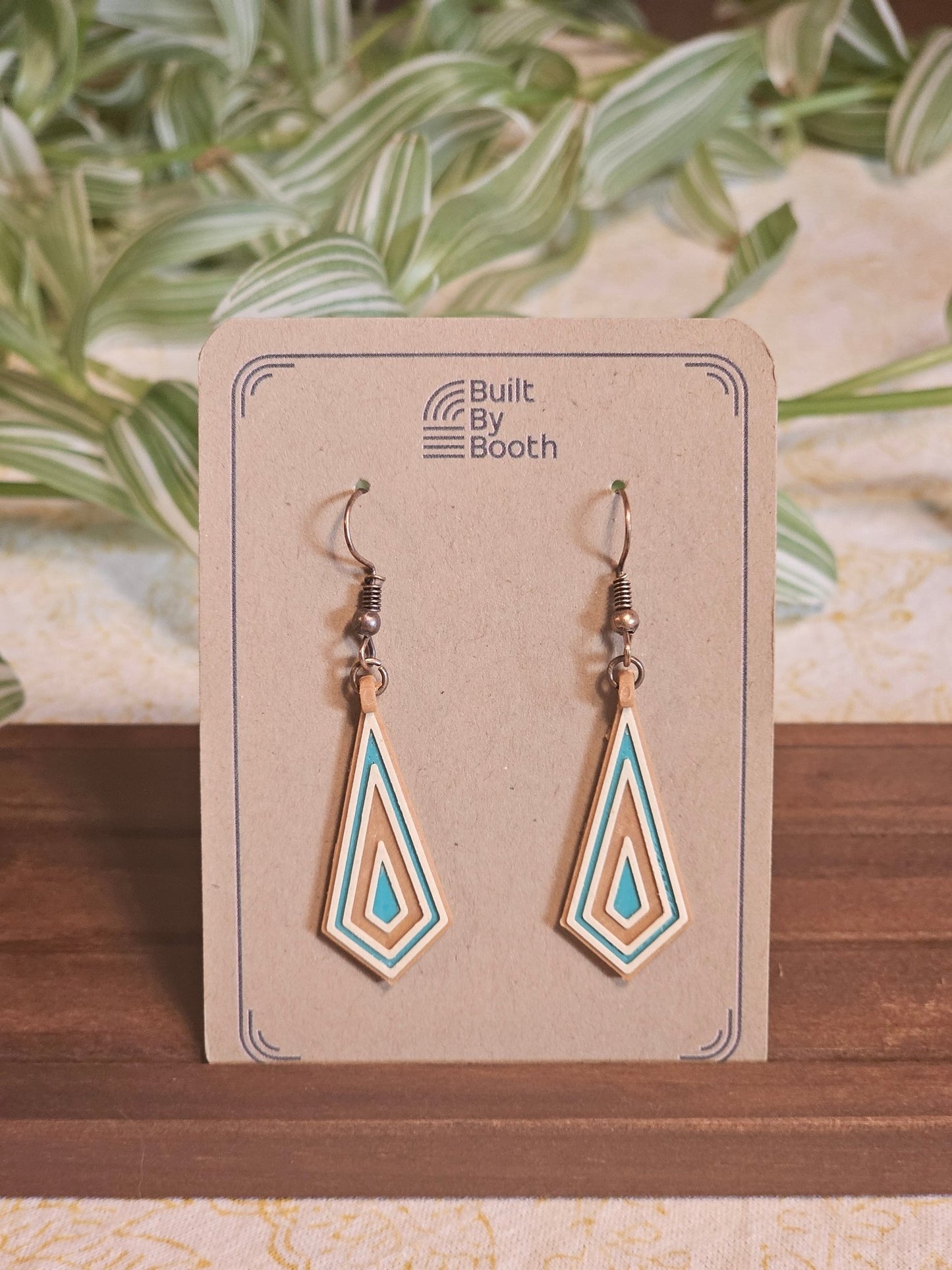 Dangle Earrings - Pinnacle 3 - Color - Built By Booth