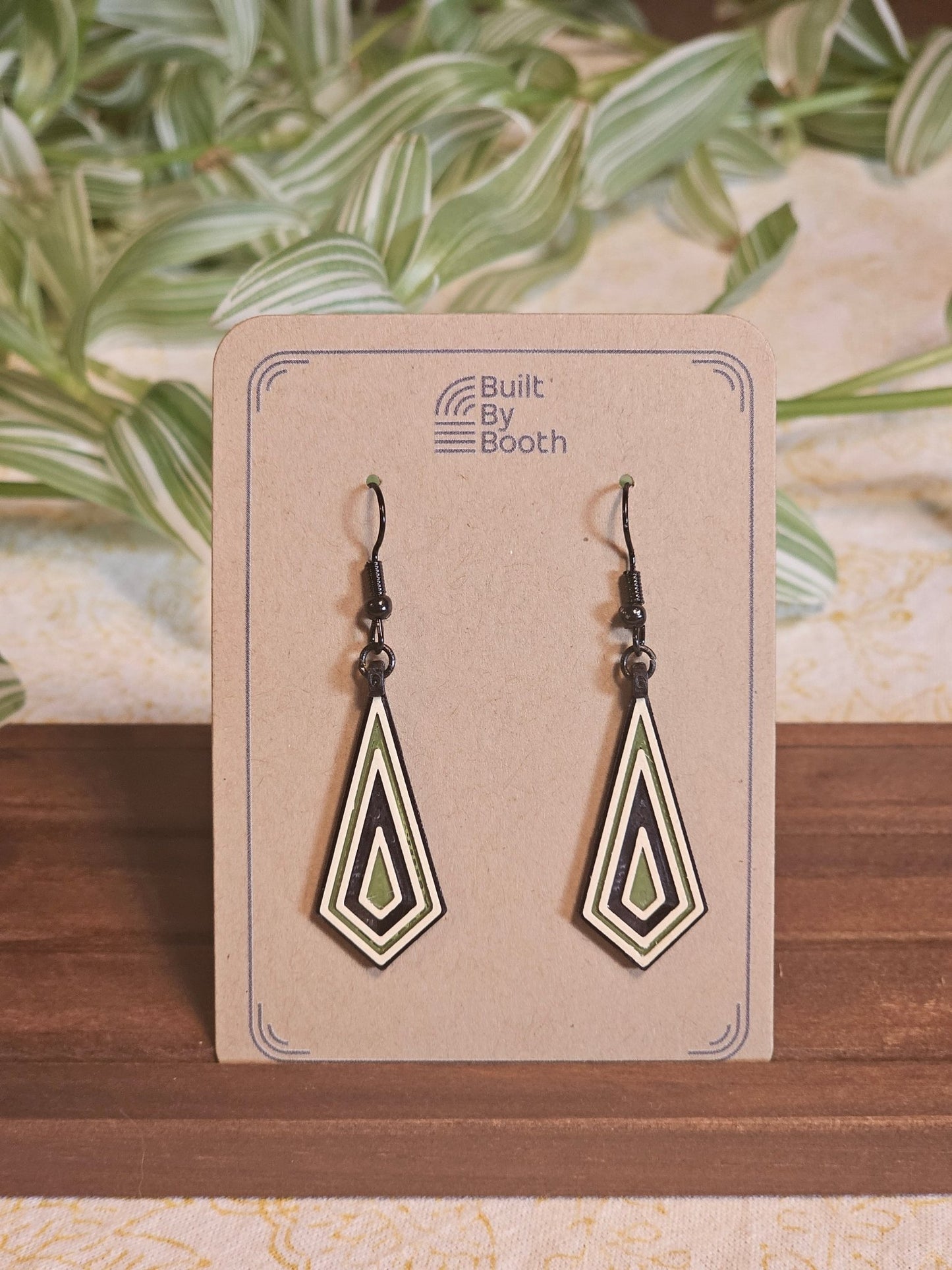 Dangle Earrings - Pinnacle 3 - Color - Built By Booth