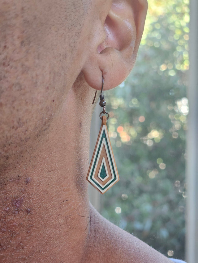 Dangle Earrings - Pinnacle 3 - Color - Built By Booth