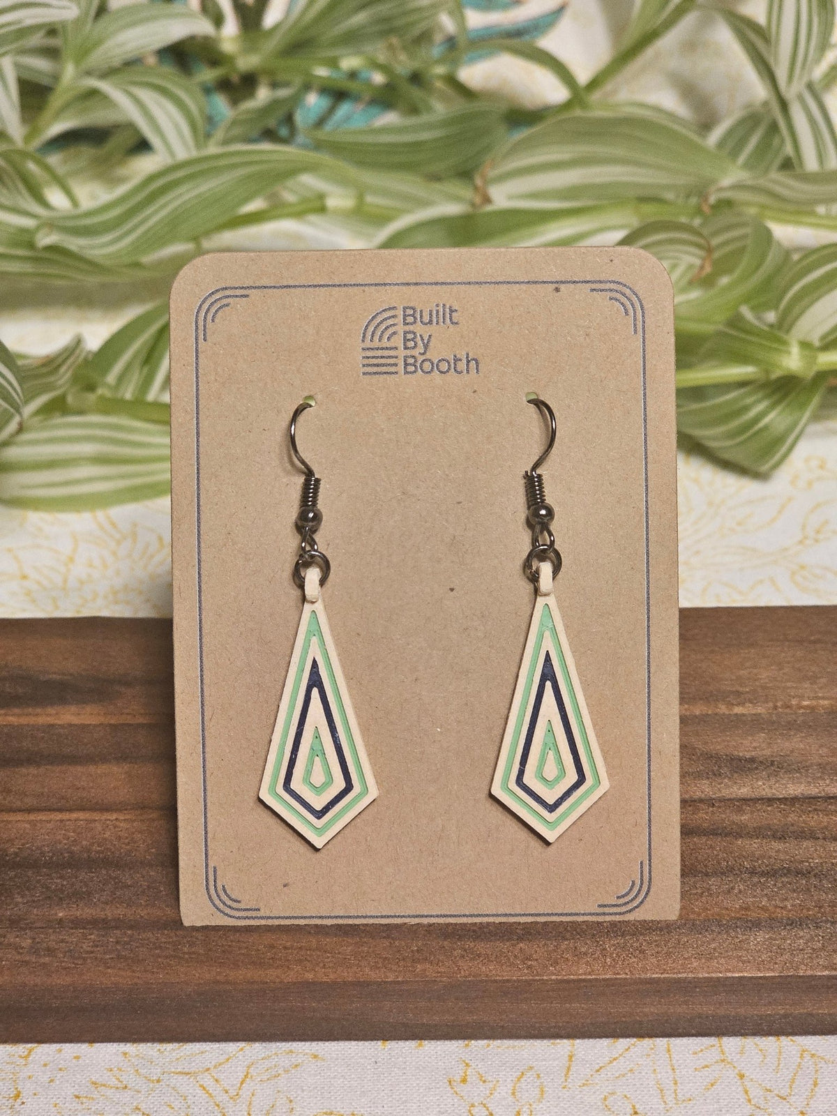 Dangle Earrings - Pinnacle 3 - Color - Built By Booth