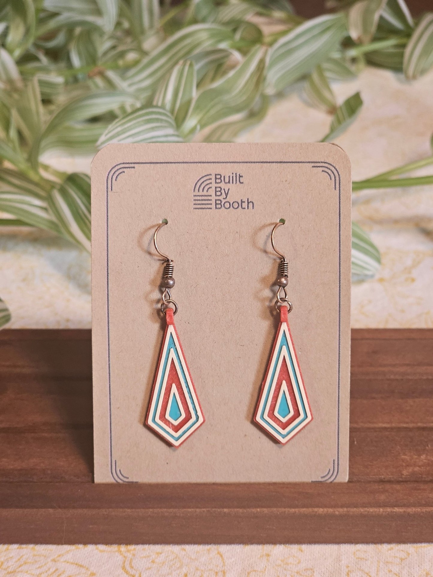 Dangle Earrings - Pinnacle 3 - Color - Built By Booth