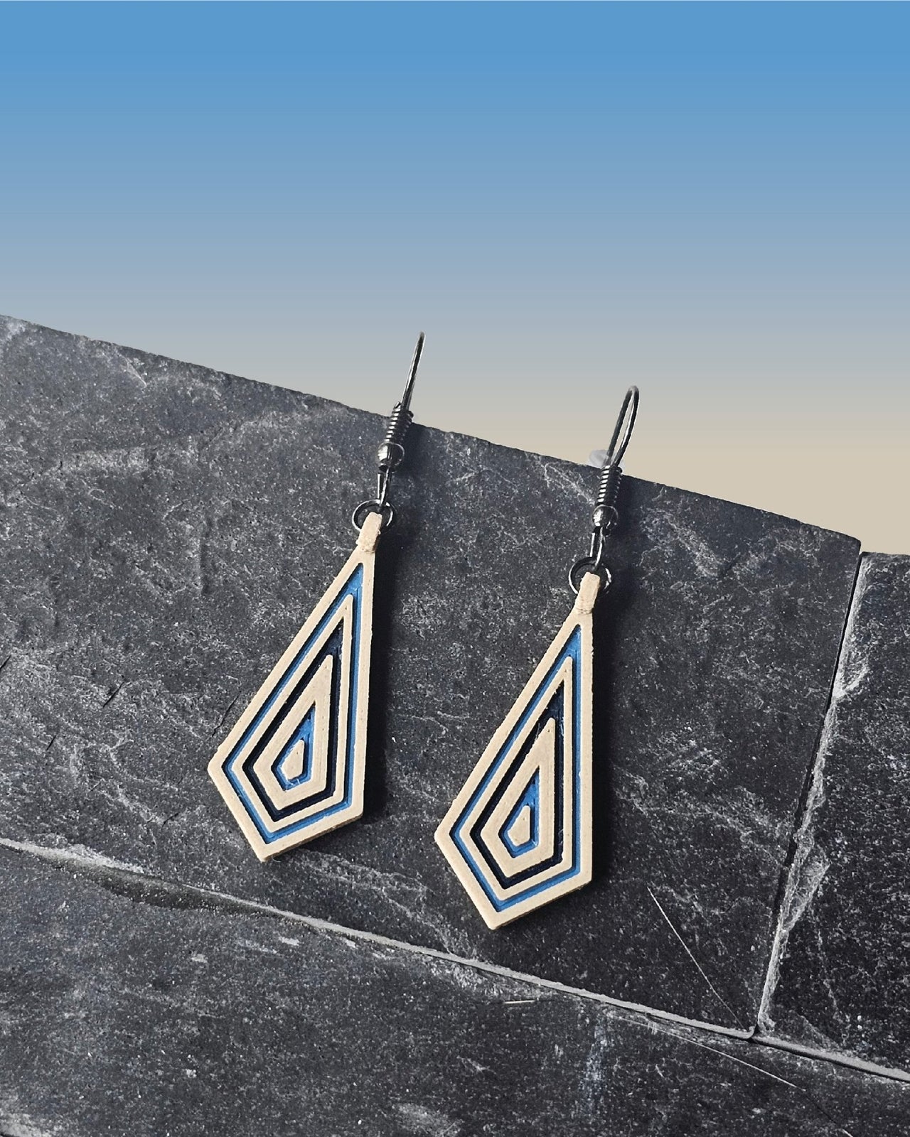 Dangle Earrings - Pinnacle 3 - Color - Built By Booth