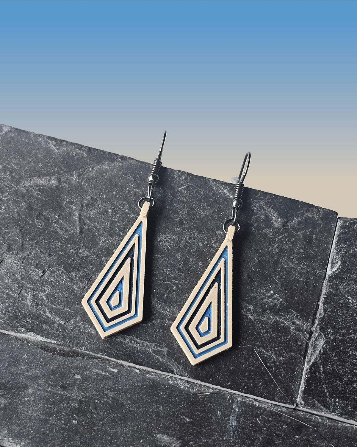 Dangle Earrings - Pinnacle 3 - Color - Built By Booth