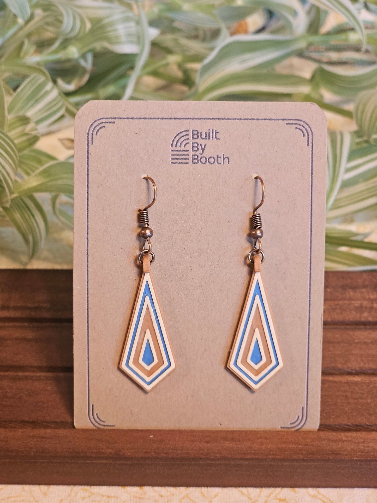 Dangle Earrings - Pinnacle 3 - Color - Built By Booth