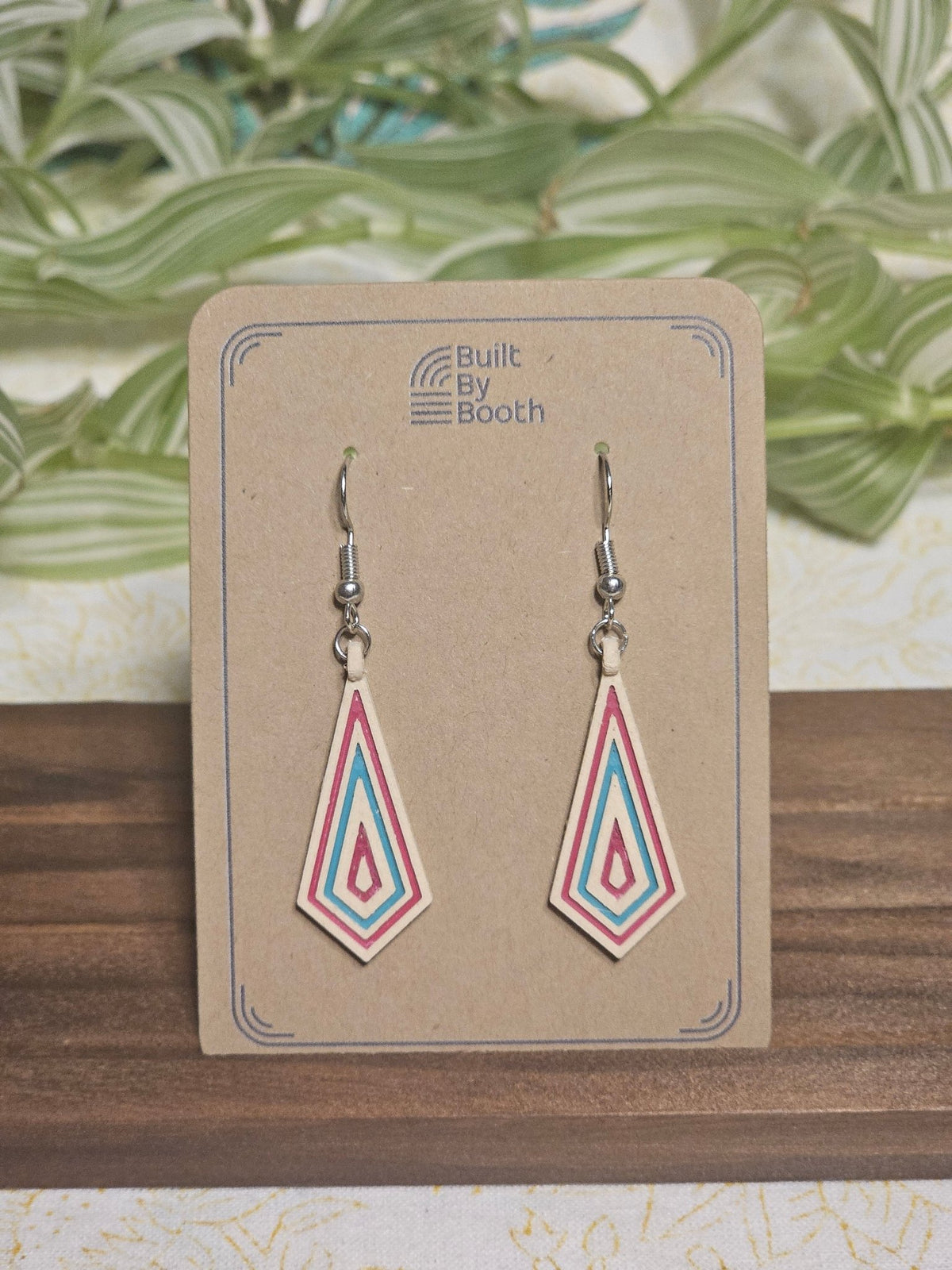Dangle Earrings - Pinnacle 3 - Color - Built By Booth