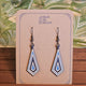 Dangle Earrings - Pinnacle 3 - Color - Built By Booth