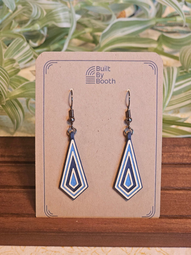 Dangle Earrings - Pinnacle 3 - Color - Built By Booth