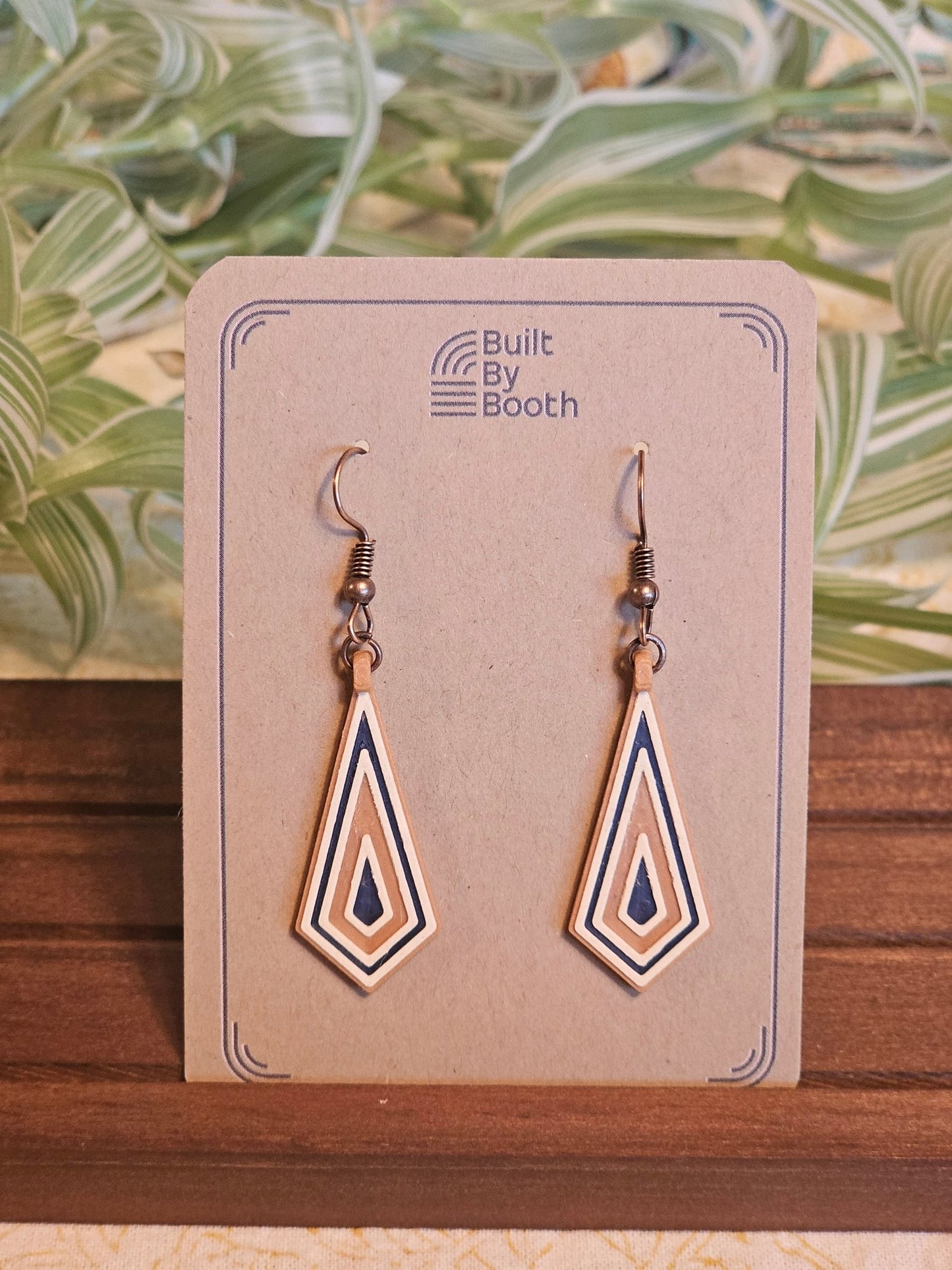 Dangle Earrings - Pinnacle 3 - Color - Built By Booth