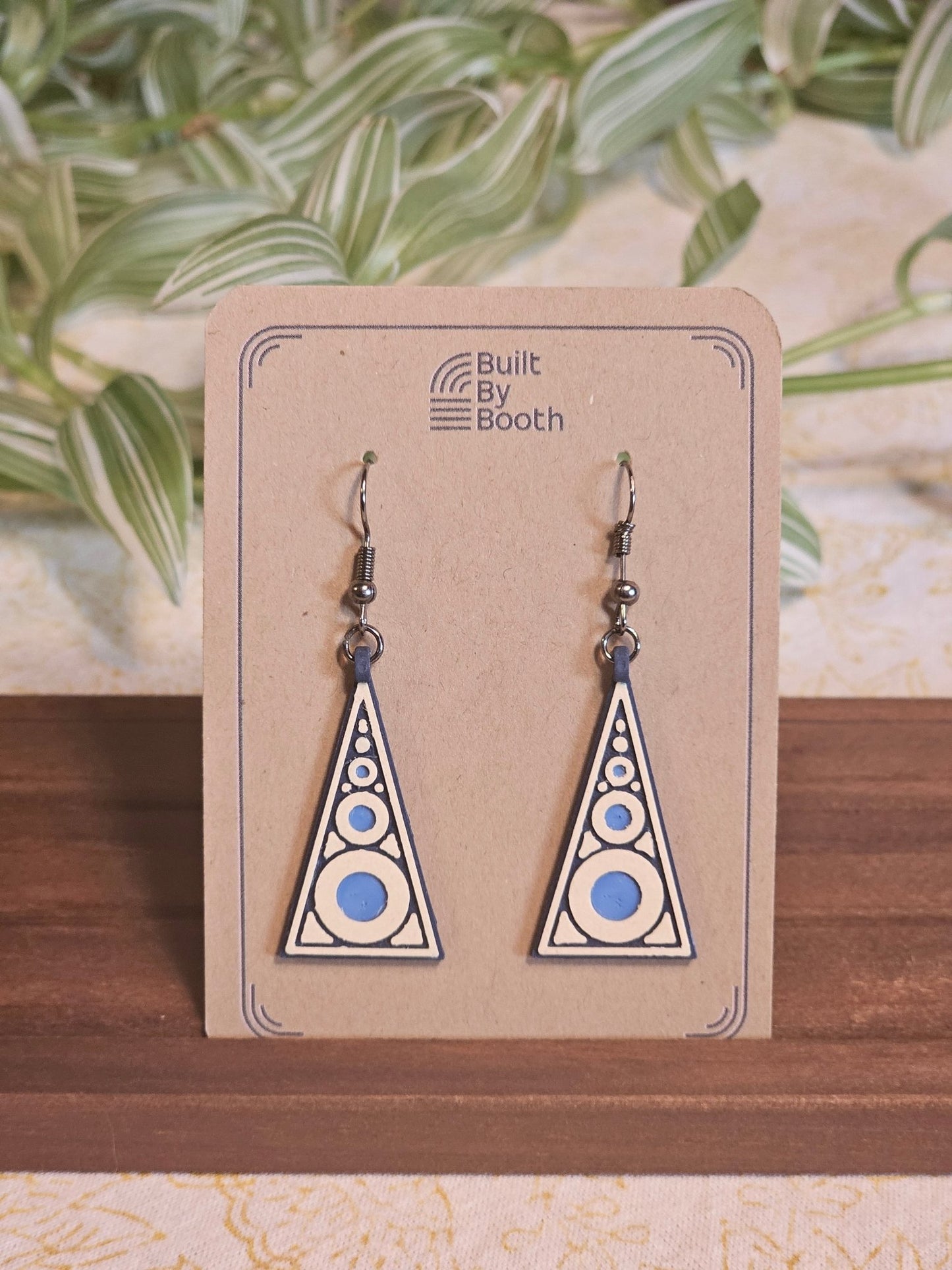 Dangle Earrings - Resonance 3 - Color - Built By Booth