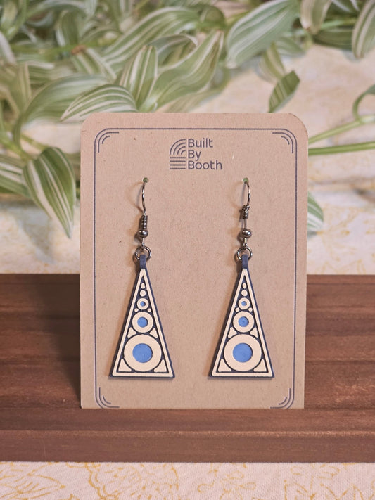 Dangle Earrings - Resonance 3 - Color - Built By Booth