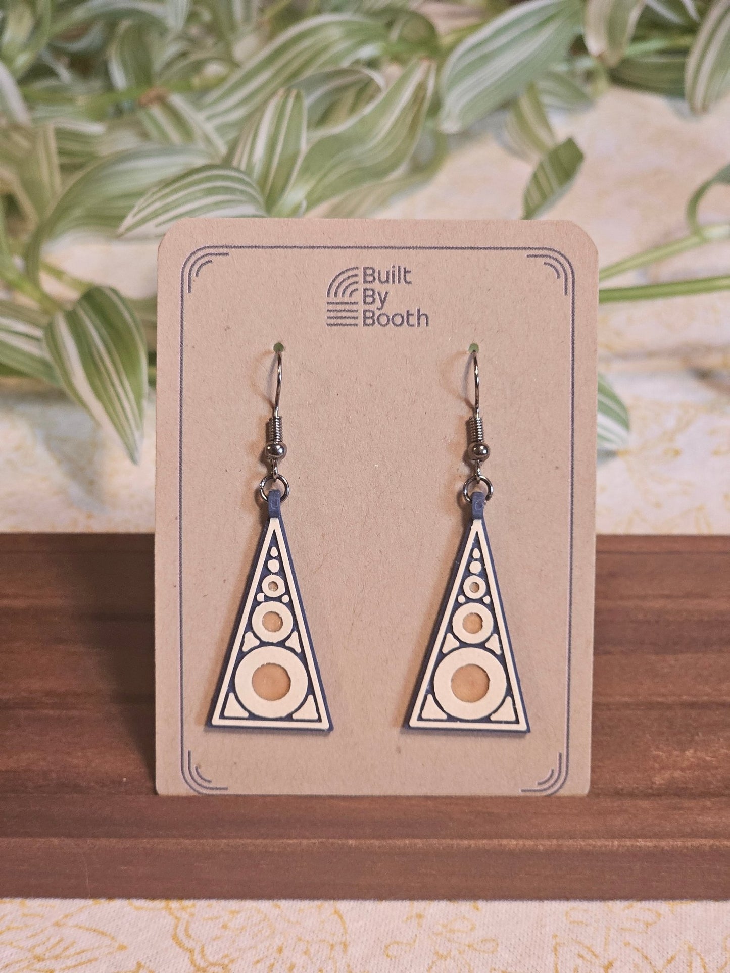 Dangle Earrings - Resonance 3 - Color - Built By Booth